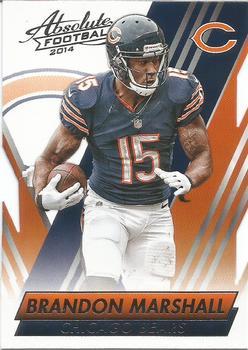 #67 Brandon Marshall - Chicago Bears - 2014 Panini Absolute - Retail Football