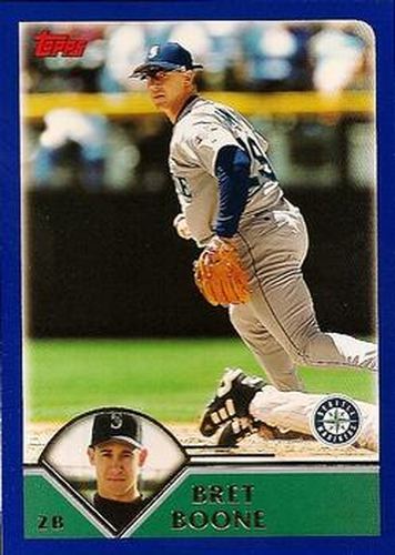 #67 Bret Boone - Seattle Mariners - 2003 Topps Baseball