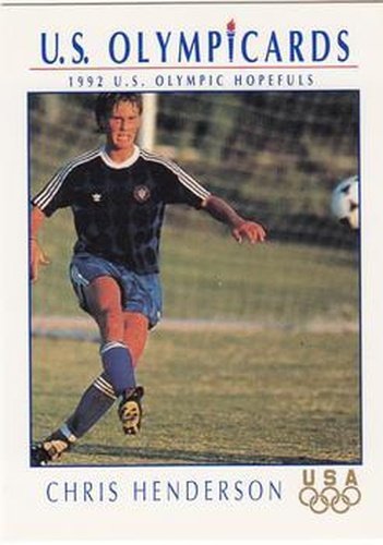 #67 Chris Henderson - USA - 1992 Impel U.S. Olympic Hopefuls