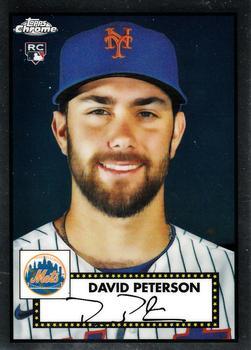 #67 David Peterson - New York Mets - 2021 Topps Chrome Platinum Anniversary Baseball