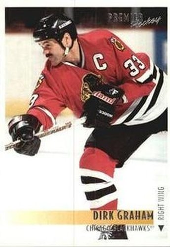 #67 Dirk Graham - Chicago Blackhawks - 1994-95 Topps Premier Hockey