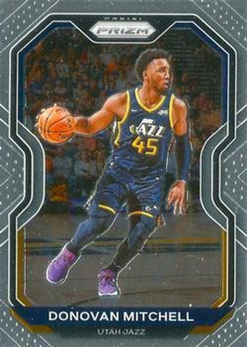 #67 Donovan Mitchell - Utah Jazz - 2020-21 Panini Prizm Basketball