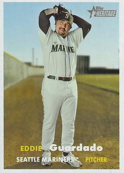#67 Eddie Guardado - Seattle Mariners - 2006 Topps Heritage Baseball