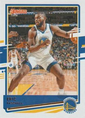 #67 Eric Paschall - Golden State Warriors - 2020-21 Donruss Basketball