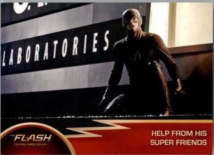 #67 Help From His Super Friends - 2016 Cryptozoic The Flash Season 1