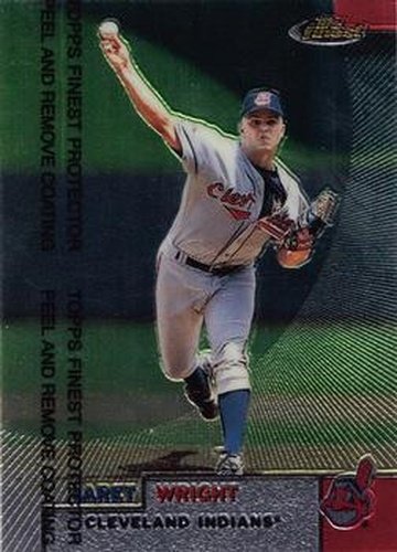 #67 Jaret Wright - Cleveland Indians - 1999 Finest Baseball