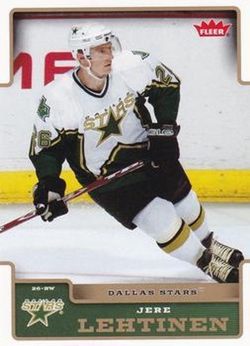 #67 Jere Lehtinen - Dallas Stars - 2006-07 Fleer Hockey