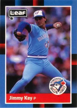 #67 Jimmy Key - Toronto Blue Jays - 1988 Leaf Baseball