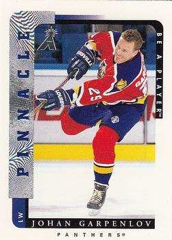#67 Johan Garpenlov - Florida Panthers - 1996-97 Pinnacle Be a Player Hockey