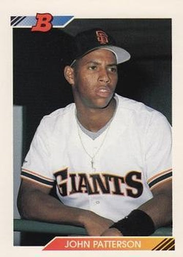 #67 John Patterson - San Francisco Giants - 1992 Bowman Baseball