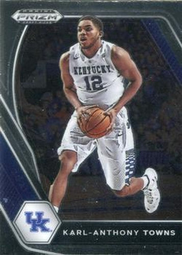 #67 Karl-Anthony Towns - Kentucky Wildcats - 2021 Panini Prizm Collegiate Draft Picks Basketball