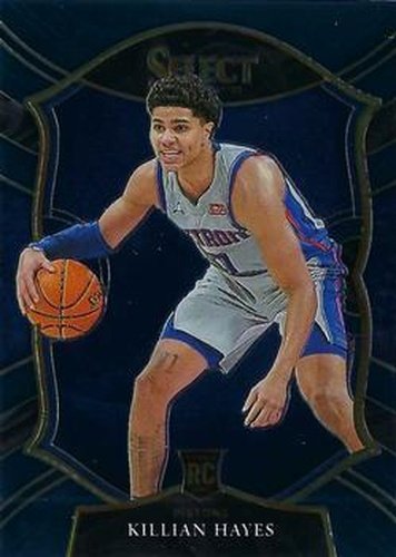 #67 Killian Hayes - Detroit Pistons - 2020-21 Panini Select Basketball
