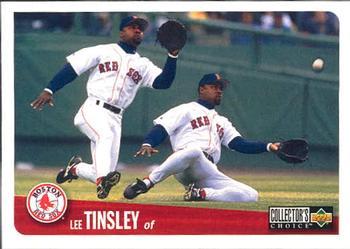 #67 Lee Tinsley - Boston Red Sox - 1996 Collector's Choice Baseball