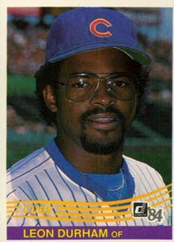 #67 Leon Durham - Chicago Cubs - 1984 Donruss Baseball