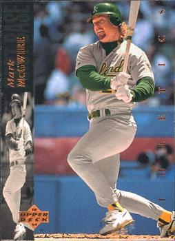 #67 Mark McGwire - Oakland Athletics - 1994 Upper Deck Baseball