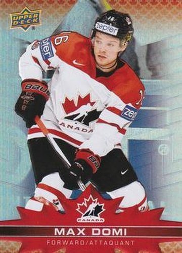 #67 Max Domi - Canada - 2021-22 Upper Deck Tim Hortons Team Canada Hockey