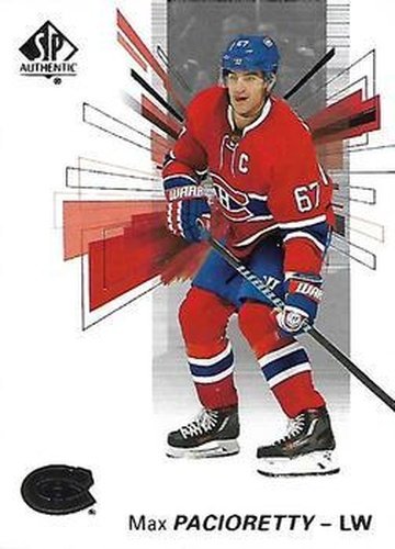 #67 Max Pacioretty - Montreal Canadiens - 2016-17 SP Authentic Hockey