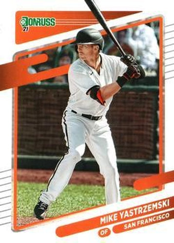 #67 Mike Yastrzemski - San Francisco Giants - 2021 Donruss Baseball