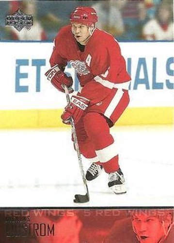 #67 Nicklas Lidstrom - Detroit Red Wings - 2003-04 Upper Deck Hockey