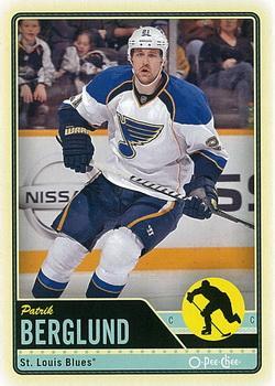 #67 Patrik Berglund - St. Louis Blues - 2012-13 O-Pee-Chee Hockey