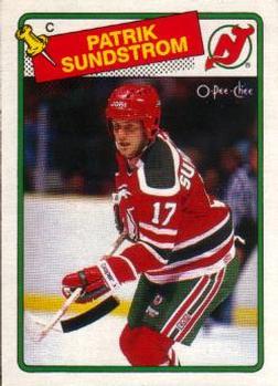 #67 Patrik Sundstrom - New Jersey Devils - 1988-89 O-Pee-Chee Hockey