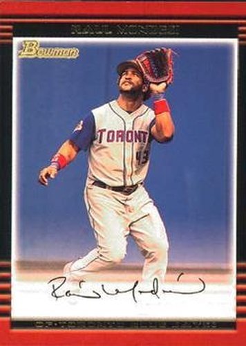 #67 Raul Mondesi - Toronto Blue Jays - 2002 Bowman Baseball