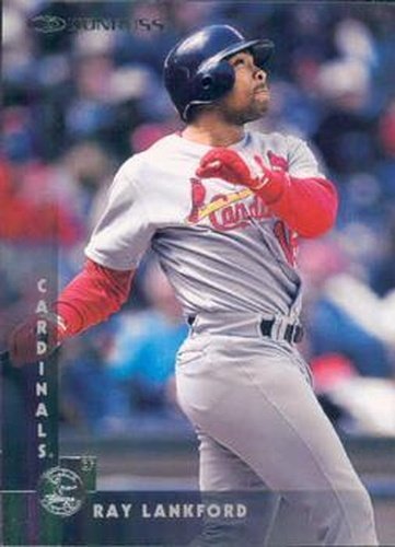#67 Ray Lankford - St. Louis Cardinals - 1997 Donruss Baseball