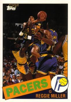 #67 Reggie Miller - Indiana Pacers - 1992-93 Topps Archives Basketball