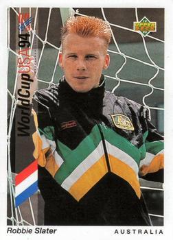 #67 Robbie Slater - Australia - 1993 Upper Deck World Cup Preview English/Spanish Soccer
