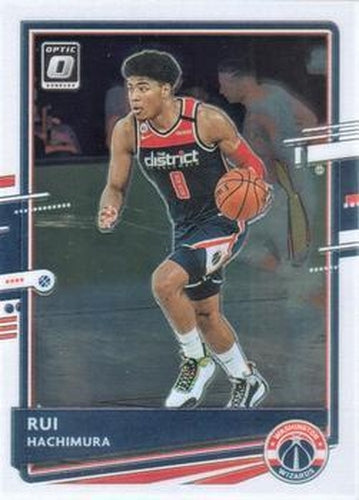 #67 Rui Hachimura - Washington Wizards - 2020-21 Donruss Optic Basketball