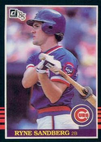 #67 Ryne Sandberg - Chicago Cubs - 1985 Donruss Baseball