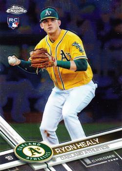 #67 Ryon Healy - Oakland Athletics - 2017 Topps Chrome Baseball