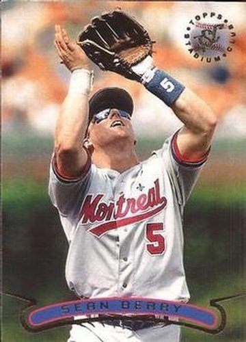 #67 Sean Berry - Montreal Expos - 1996 Stadium Club Baseball
