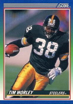 #67 Tim Worley - Pittsburgh Steelers - 1990 Score Football