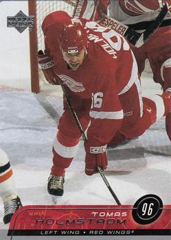 #67 Tomas Holmstrom - Detroit Red Wings - 2002-03 Upper Deck Hockey