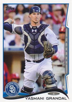 #67 Yasmani Grandal - San Diego Padres - 2014 Topps Baseball