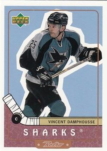 #67 Vincent Damphousse - San Jose Sharks - 1999-00 Upper Deck Retro Hockey