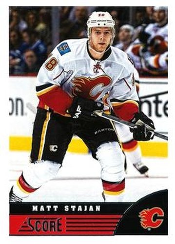 #67 Matt Stajan - Calgary Flames - 2013-14 Score Hockey
