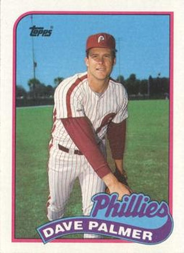 #67 Dave Palmer - Philadelphia Phillies - 1989 Topps Baseball
