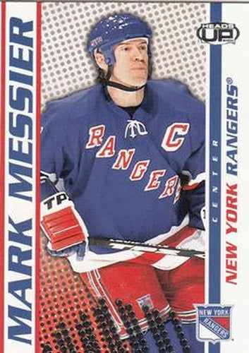 #67 Mark Messier - New York Rangers - 2003-04 Pacific Heads Up Hockey