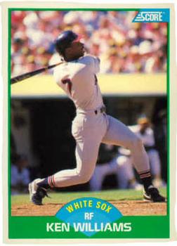 #67 Ken Williams - Chicago White Sox - 1989 Score Baseball