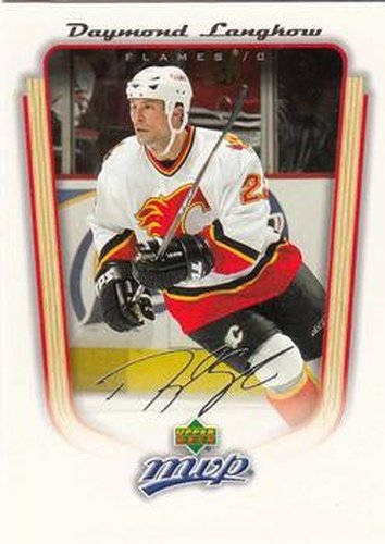 #67 Daymond Langkow - Calgary Flames - 2005-06 Upper Deck MVP Hockey