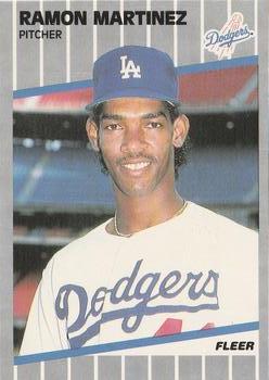 #67 Ramon Martinez - Los Angeles Dodgers - 1989 Fleer Baseball