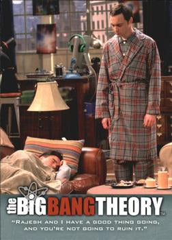 #67 "Rajesh and I have a good thing going. And you're - 2013 Big Bang Theory Seasons 3 & 4