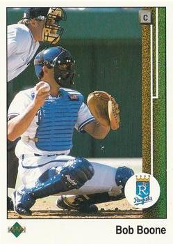 #767 Bob Boone - Kansas City Royals - 1989 Upper Deck Baseball