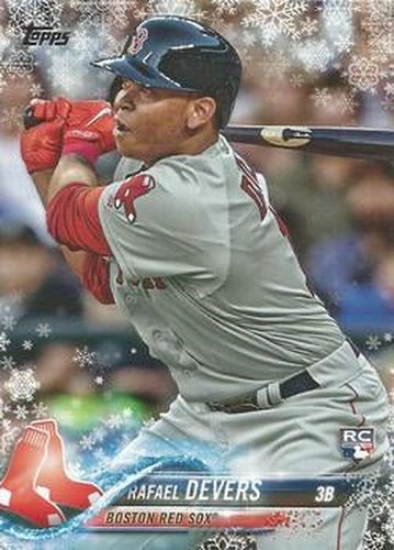 #HMW67 Rafael Devers - Boston Red Sox - 2018 Topps Holiday Baseball