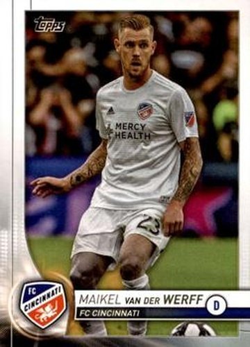 #67 Maikel van der Werff - FC Cincinnati - 2020 Topps MLS Soccer