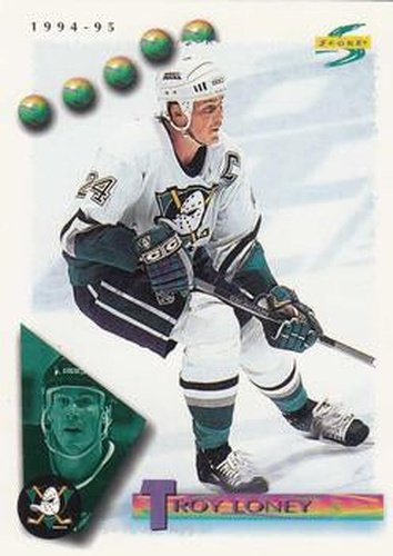 #67 Troy Loney - Anaheim Mighty Ducks - 1994-95 Score Hockey