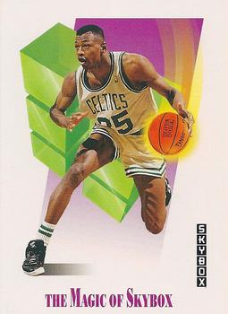 #567 Reggie Lewis - Boston Celtics - 1991-92 SkyBox Basketball