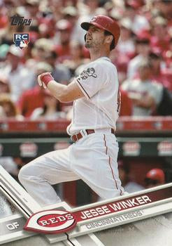 #HMW67 Jesse Winker - Cincinnati Reds - 2017 Topps Holiday Baseball